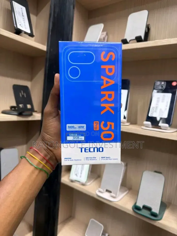 New Tecno Spark 50 Pro 256 GB Gray