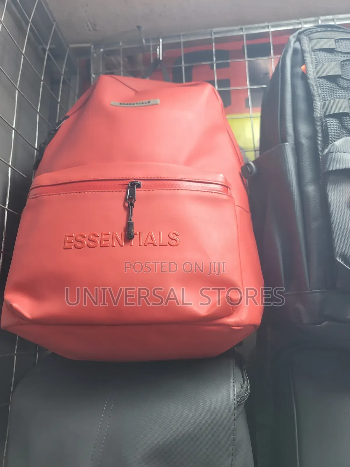 Essential Backpack Red