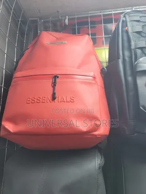 Essential Backpack Red