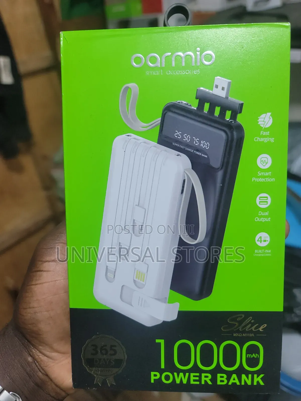 PowerBank 10,000 mAh 4 in 1 With Fast Charge, Smart Protection