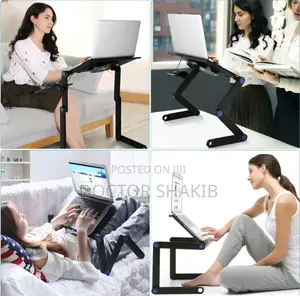 Multifunctional Laptop Table With Cooling Fans
