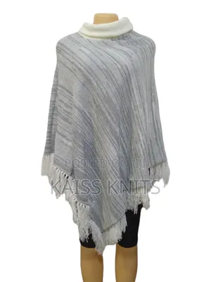Off-White Women's Shawl Poncho