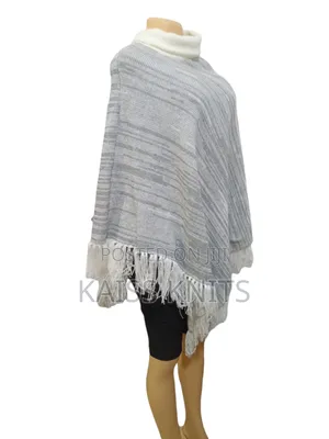 Off-White Women's Shawl Poncho