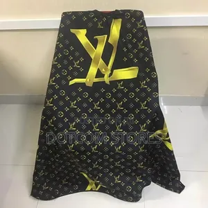 Designer LV Barber Hair Cutting Cape Gown