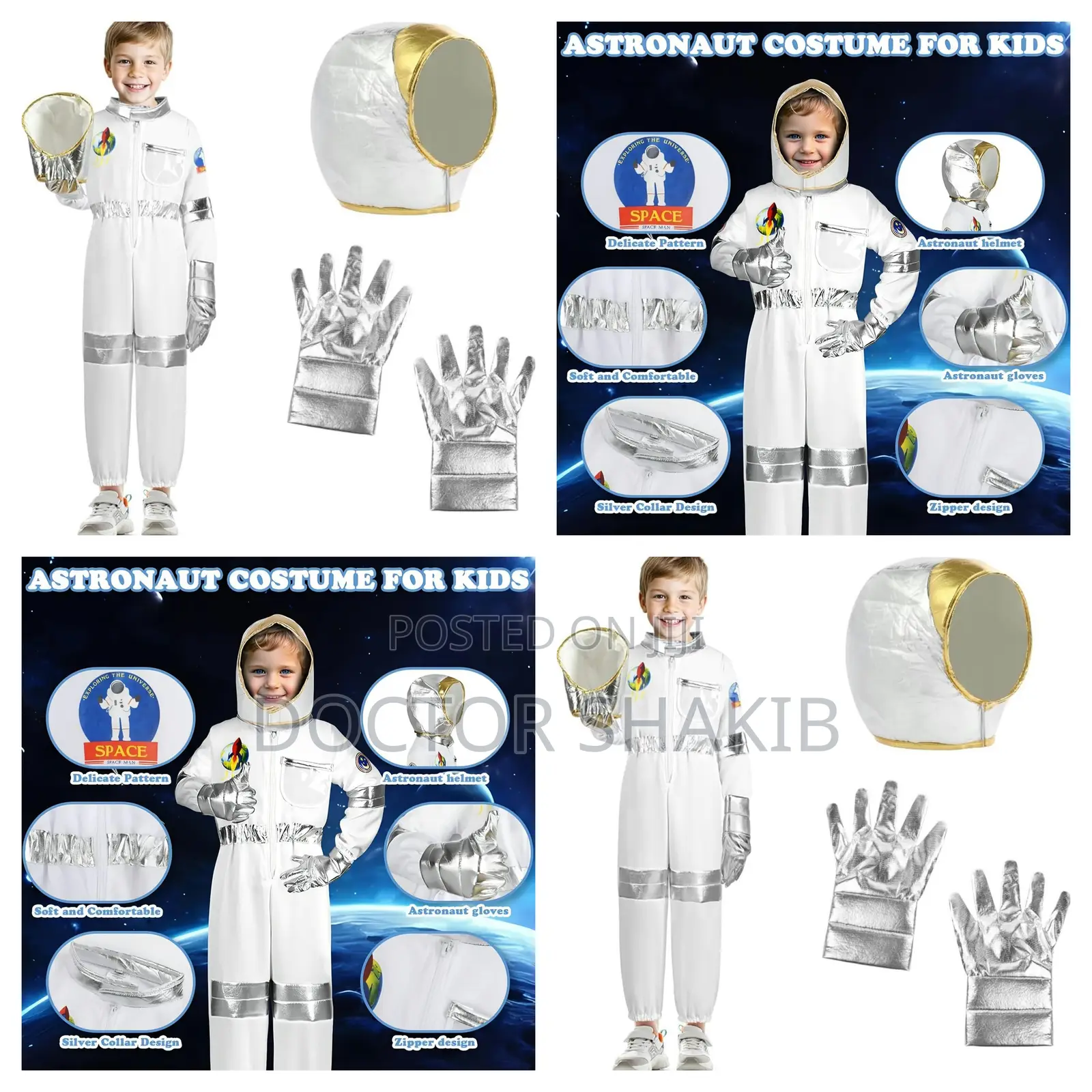 Children's Astronaut Jumpsuit