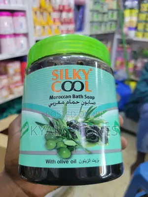 Silky Cool Moroccan Bath Soap With Olive Oil.