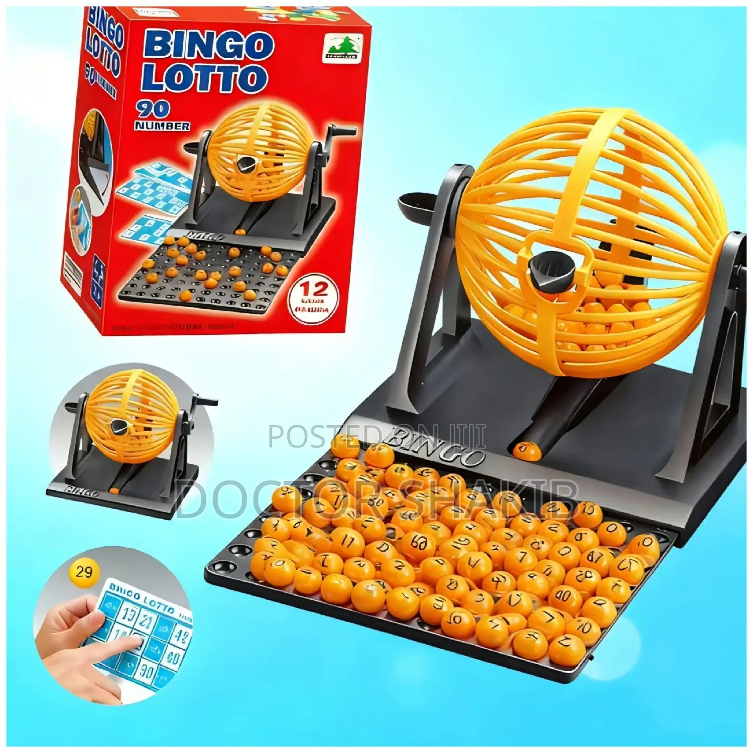 90-Ball Bingo Game