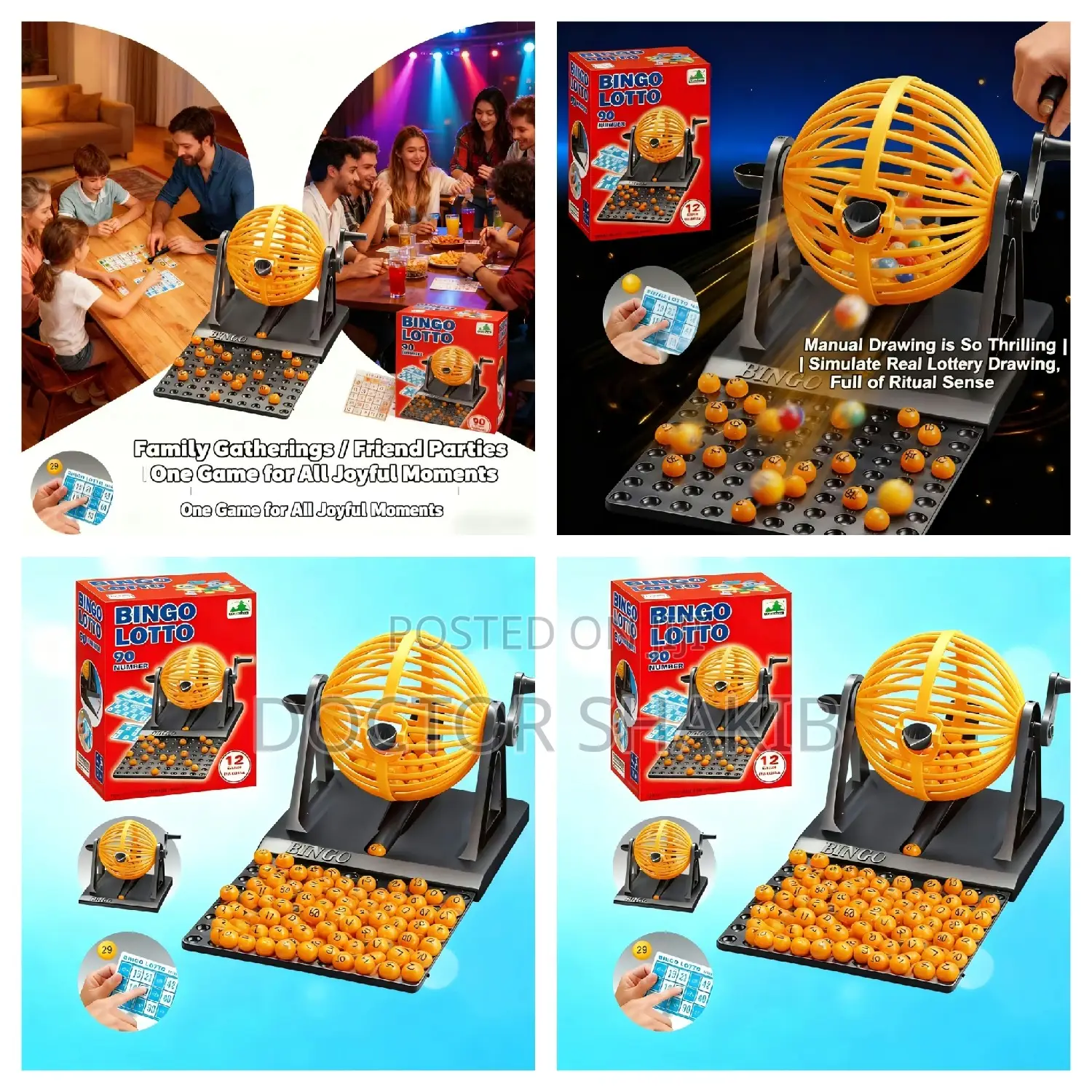90-Ball Bingo Game