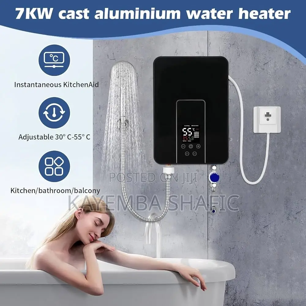 Brand New Smartex 3500W Instant Tankless Electric Water Heater Set