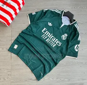 Adidas Real Madrid 2026/2027 Jersey.