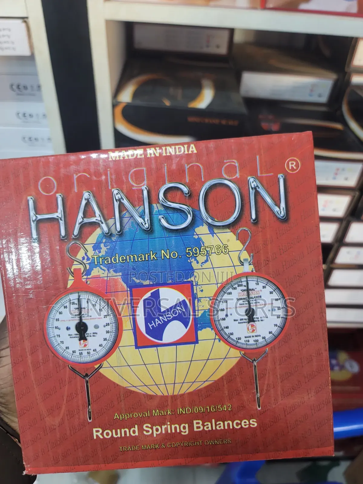 Hanson Heavy Duty Hanging Scale