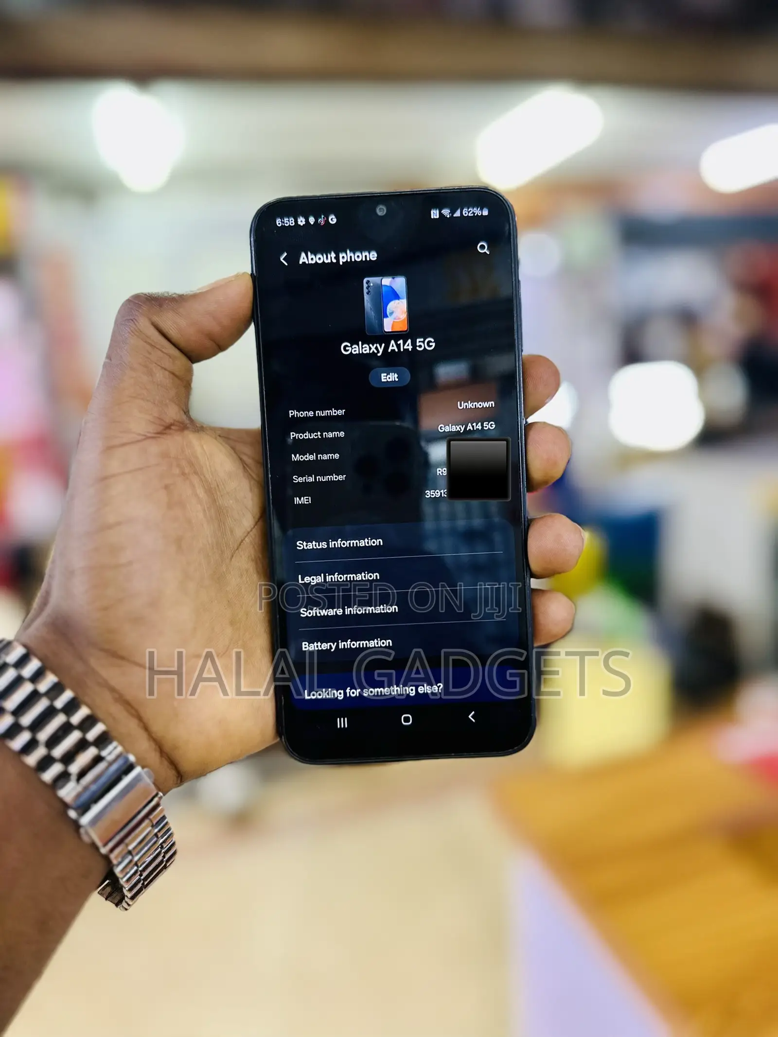 Samsung Galaxy A14 5G 64 GB Black
