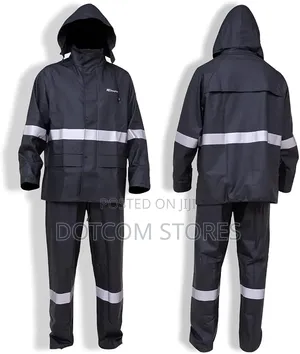 Heavy-Duty, Two-Piece Waterproof Rain Suit