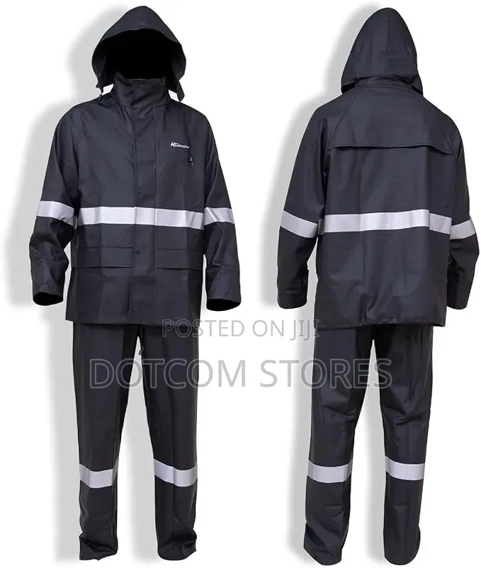 Heavy-Duty, Two-Piece Waterproof Rain Suit