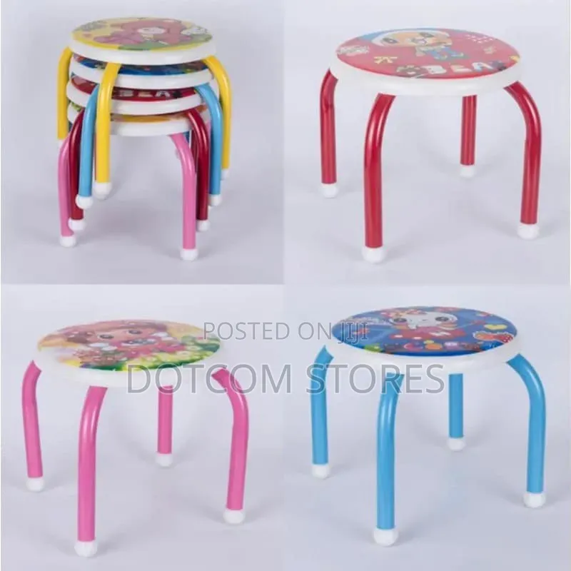 1pc Small Children's Round Stool
