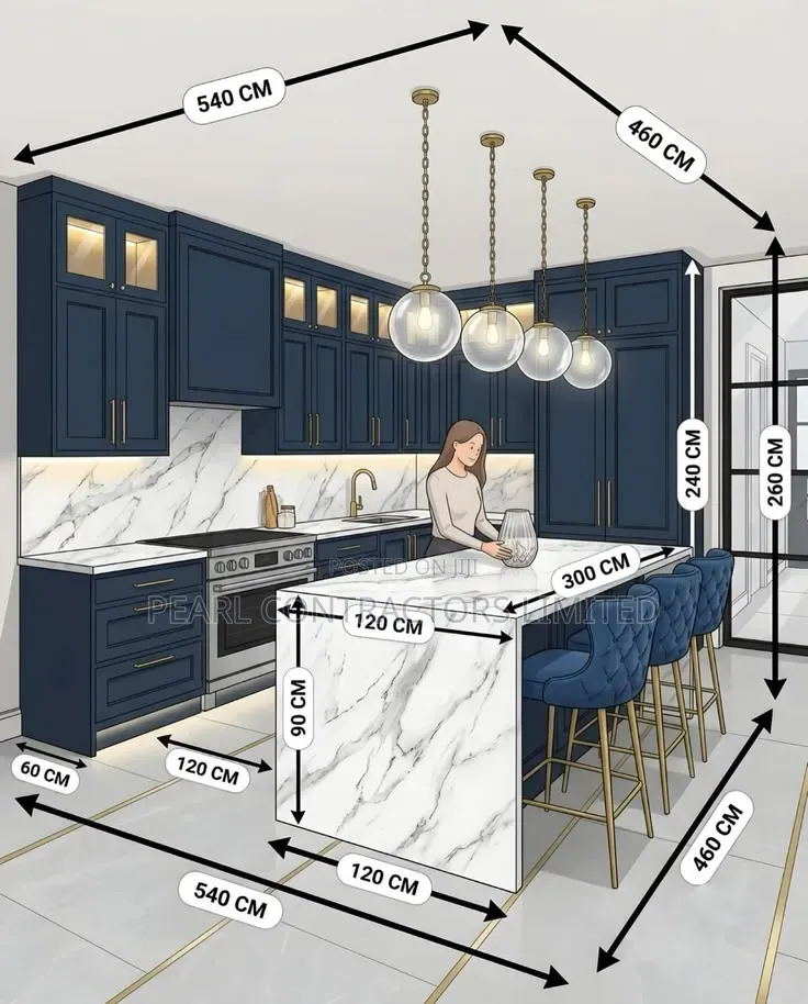 Kitchens/Logic Kitchen Cabinets Any Colour 960,000/- Per Running Meter
