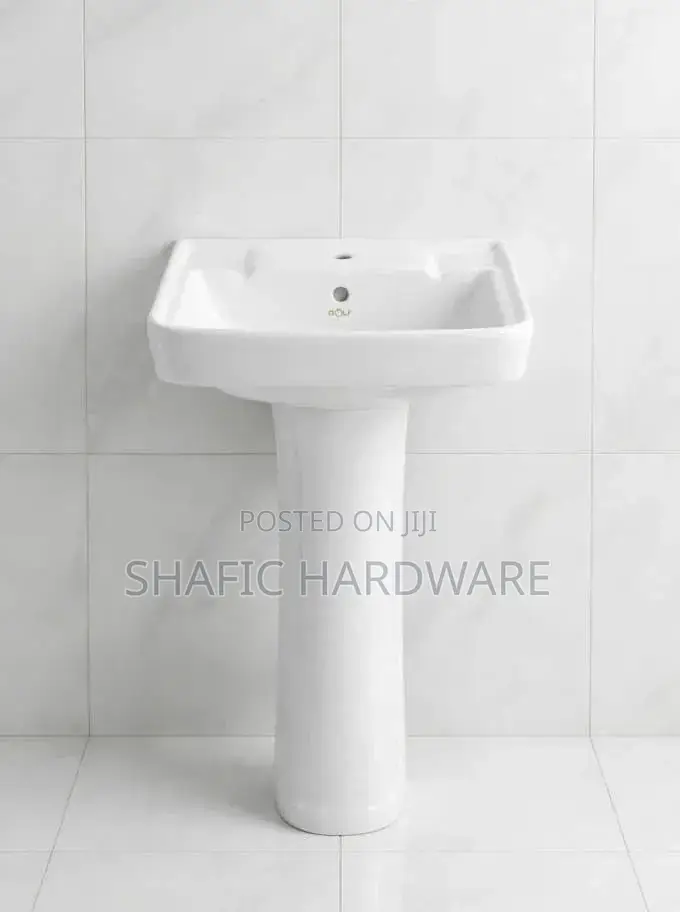 Hand Basin Complete Sets With Accessories Square Golf Medium Size