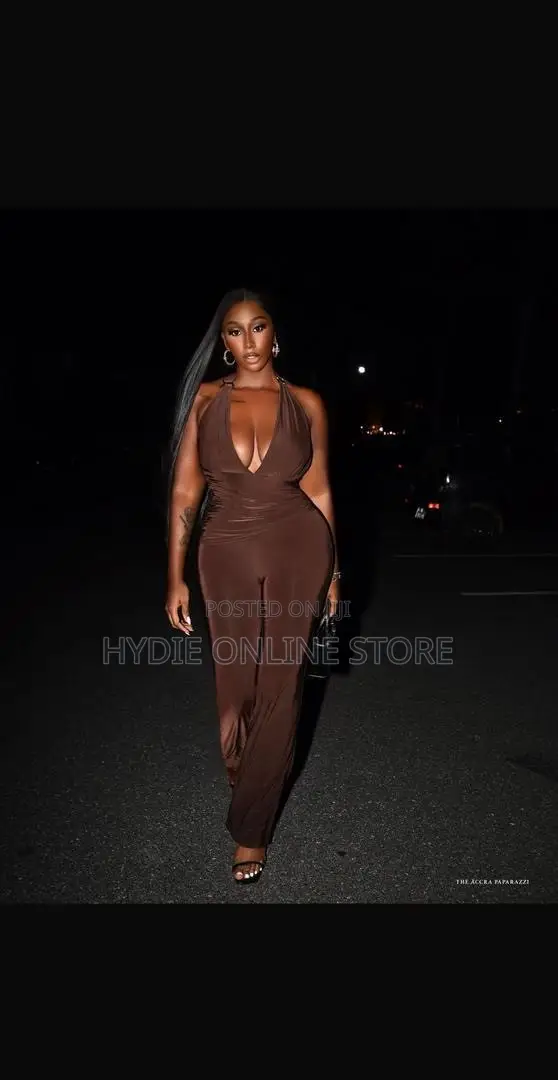 Classic v Neck Jumpsuit