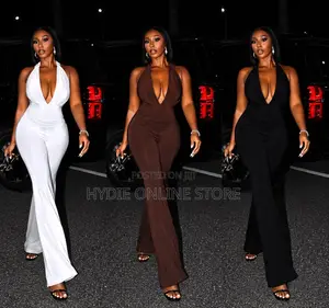 Classic v Neck Jumpsuit