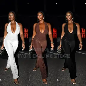 Classic v Neck Jumpsuit