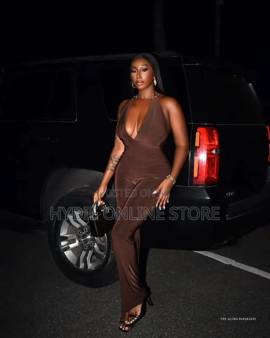 Classic v Neck Jumpsuit
