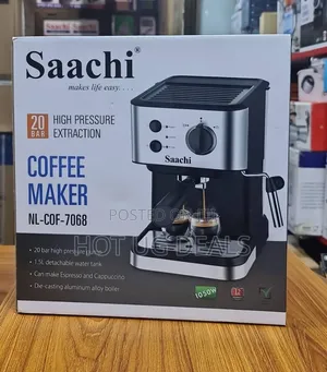 Saachi NL-COF-7068 Coffee Maker With 1.5L Detachable Water Tank, 1050W