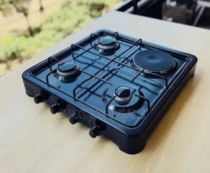 Blueflame Tabletop Mixed Cooker With 3 Gas Burnes and 1 Electric Plate