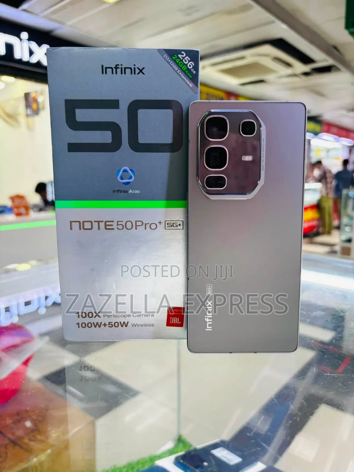 New Infinix Note 50 Pro+ 256 GB Purple