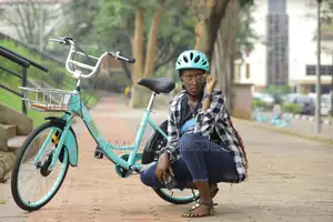 Digital Bikes City Bicycle With Front Basket - Teal