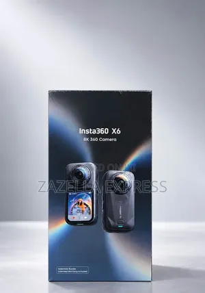 Insta360 X6 Action Camera - 360 Camera With 1/1.1'' Sensors