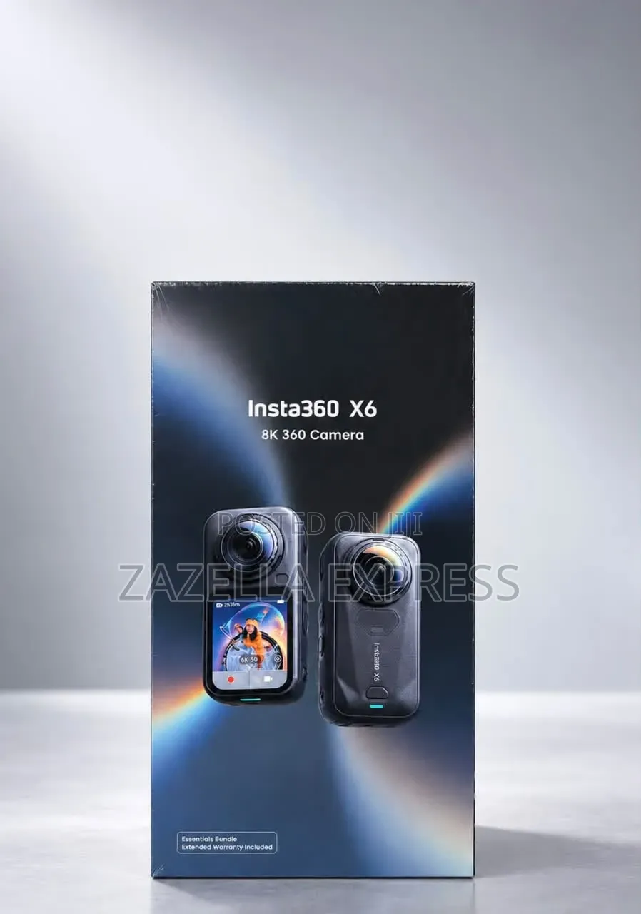 Insta360 X6 Action Camera - 360 Camera With 1/1.1'' Sensors