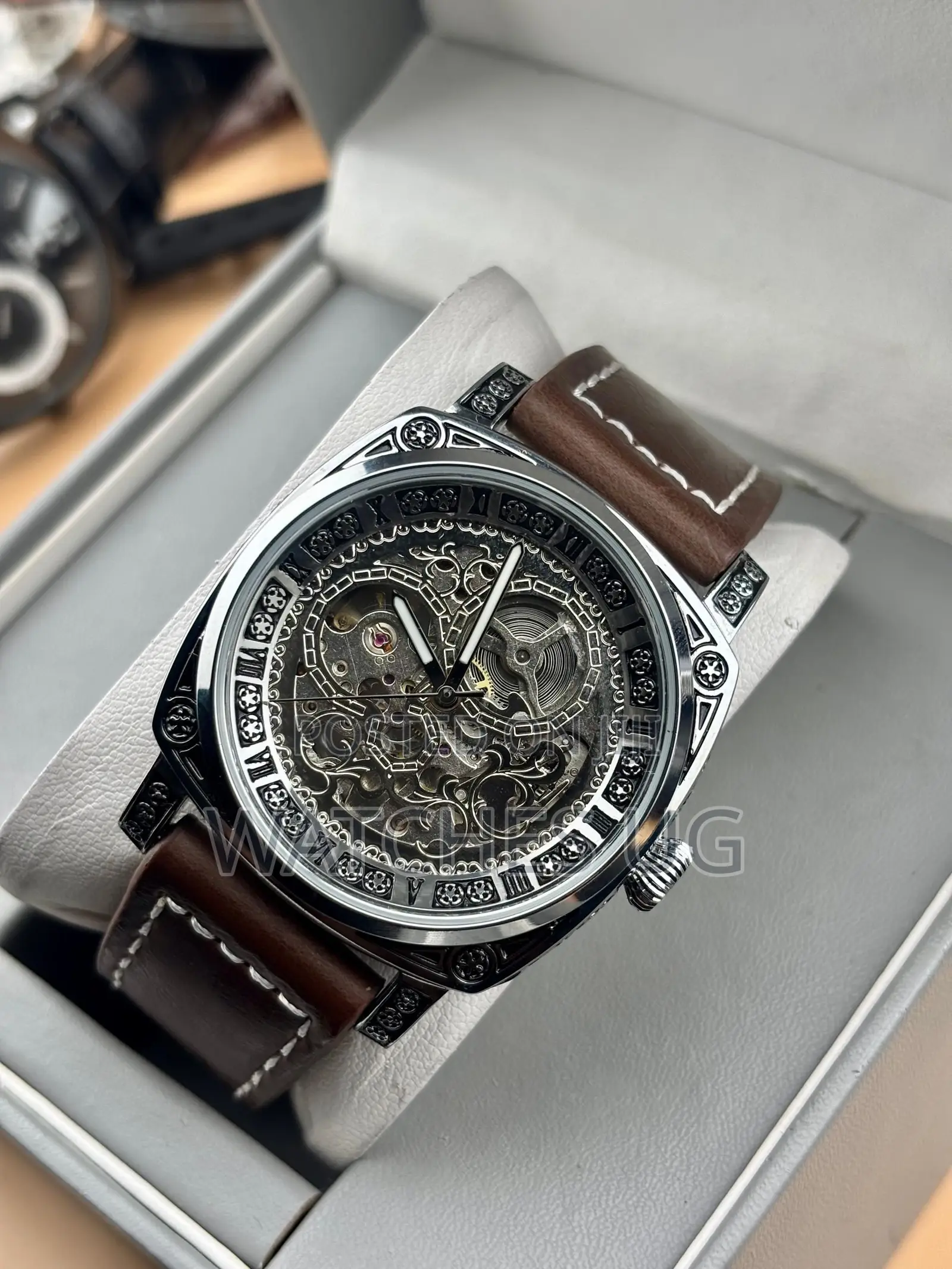 Brown Mechanical Watch for Men