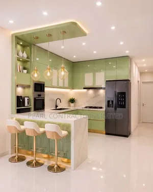 Kitchen Cabinets in Any Customization and Colour 890,000/- Per Meter