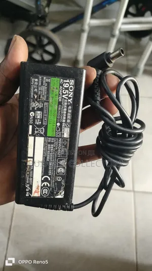 UK Used Sony 19.5V AC Adapter for Sony TV or Laptop Charger.