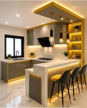Modern and Executive Kitchen Cabinets 1,000,000/- Per Running Meter