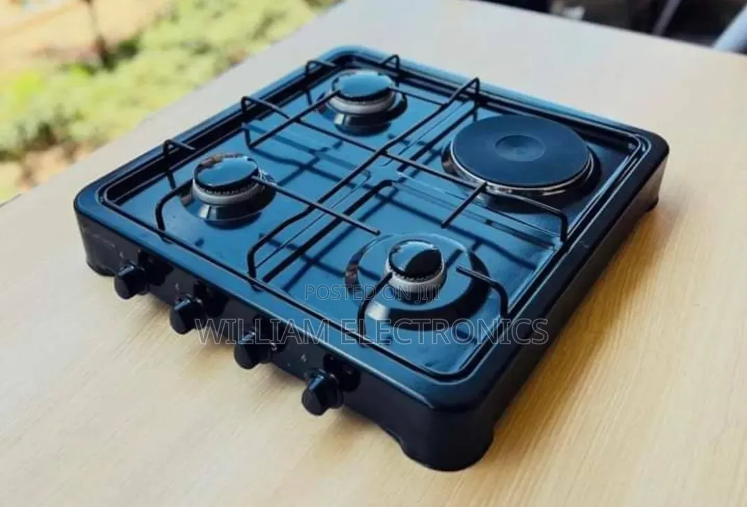 Blueflame Cooker Top 3 Gas 1 Electric Table Top Cooker