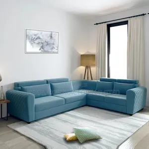 Sofas/4 Seaters Fontein L Sofa Couches Any Colour/Material 1,500,000/-