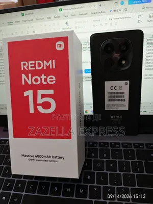 New Xiaomi Redmi Note 15 128 GB Black
