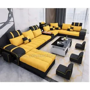 Sofas/Lewis 10 Seater U Sofa Couches Any Colour/Material 3,000,000/-