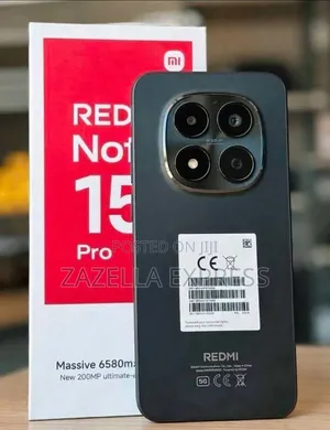 New Xiaomi Redmi Note 15 Pro 256 GB Black