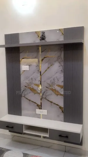 TV Stands/Marble Wall Unit TV Stands in Any Customization 1,500,000/-