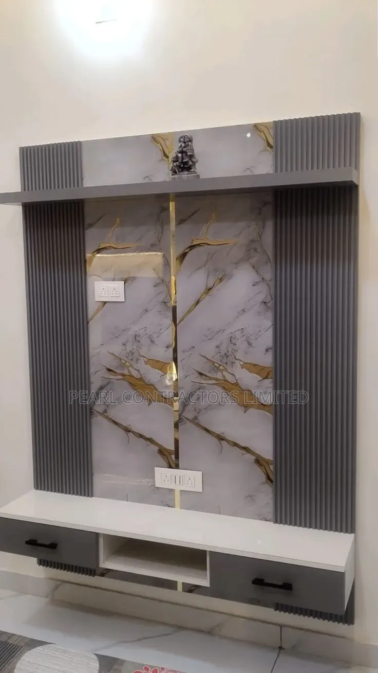 TV Stands/Marble Wall Unit TV Stands in Any Customization 1,500,000/-