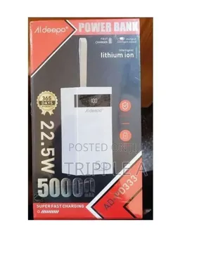 Aldeepo Super Fast Charging Powerbank (50000mah)