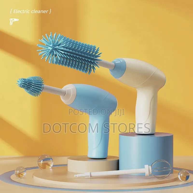 Rechargeable Electric Baby Bottle Cleaning Brush Set