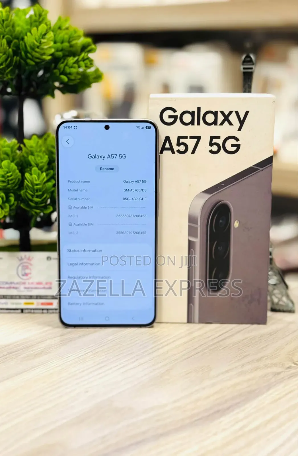 New Samsung Galaxy A57 128 GB Black