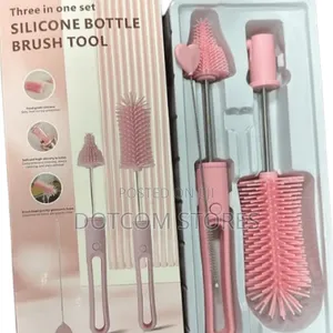 3-in-1 Silicone Bottle Brush Tool Set