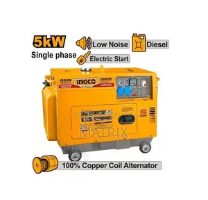 Ingco Silent Diesel Generator 5000w
