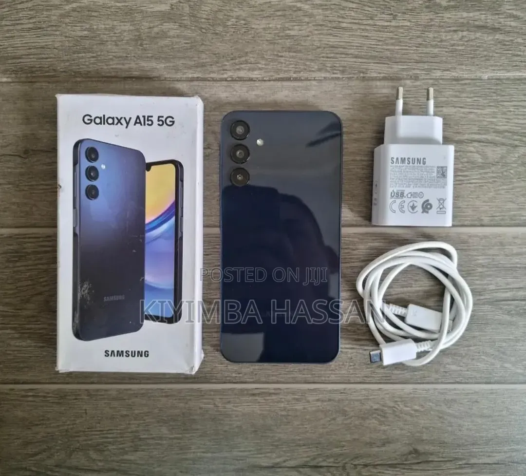 New Samsung Galaxy A15 5G 256 GB Black