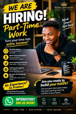 PART-TIME OPPORTUNITY — Flexible Hours | Smartphone