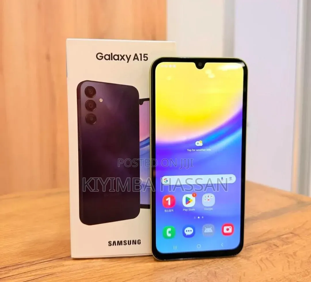 New Samsung Galaxy A15 5G 256 GB Yellow